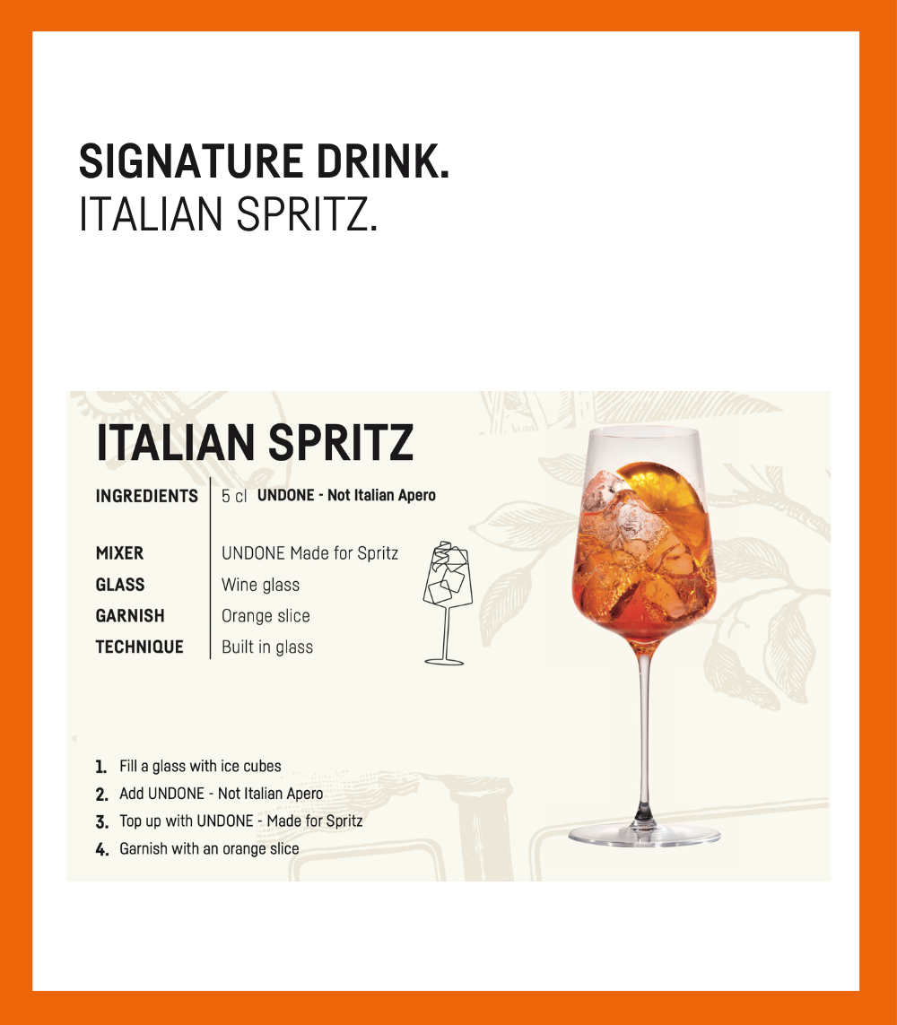 UNDONE NO. 5 BITTERSWEET APERITIF | NOT ITALIAN APERO