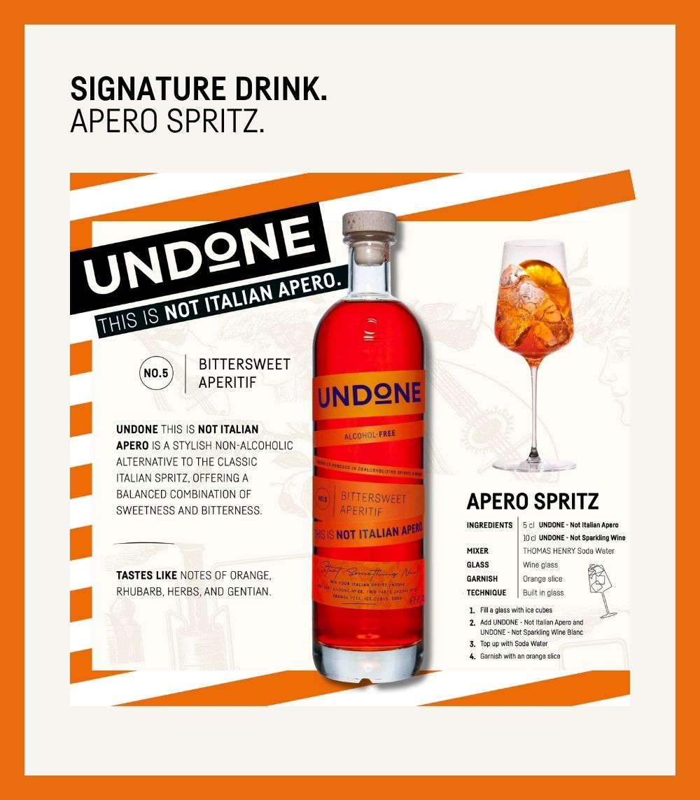 UNDONE NO. 5 BITTERSWEET APERITIF | NOT ITALIAN APERO