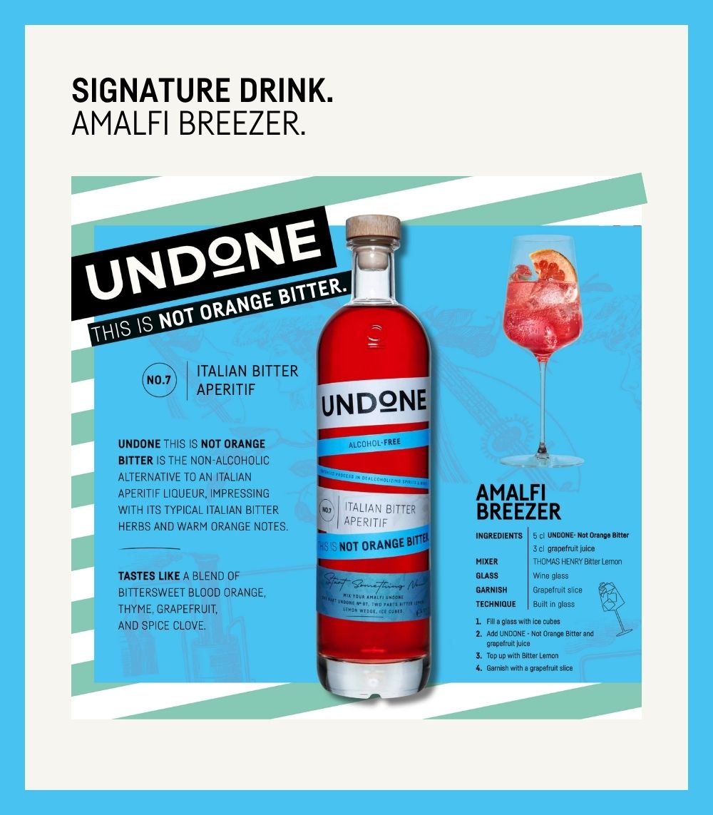 UNDONE NO. 7 ITALIAN BITTER APERITIF | NOT ORANGE BITTER