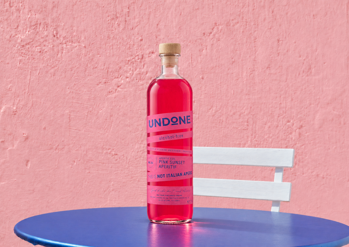 UNDONE NO. 34 PINK SUNSET APERITIF 0.0% | THIS IS NOT ITALIAN APERO