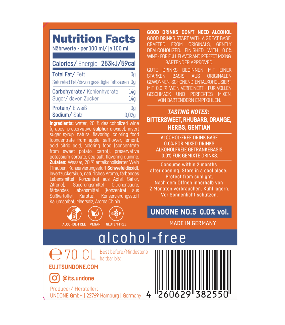 ITALIAN SPRITZ BUNDLE 0.0 | UNDONE NO. 20 + UNDONE NO. 5
