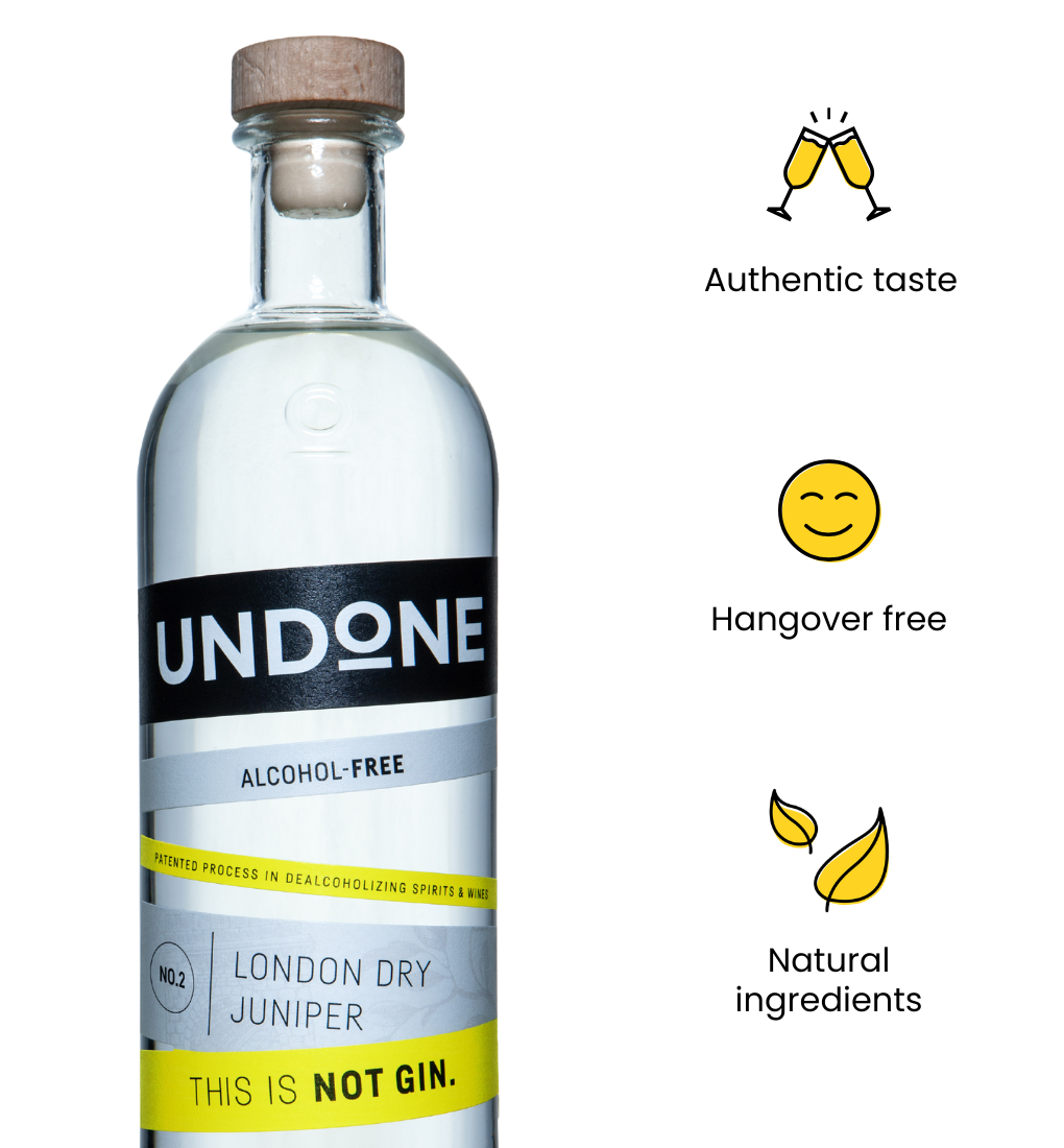 UNDONE NO. 2 LONDON DRY JUNIPER | NOT GIN
