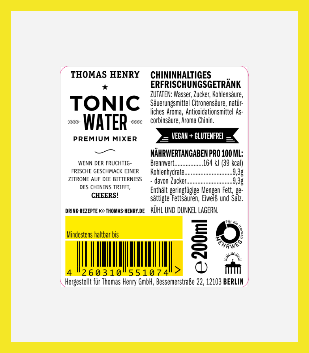 G&T BUNDLE | UNDONE NO. 2 & 6x THOMAS HENRY TONIC