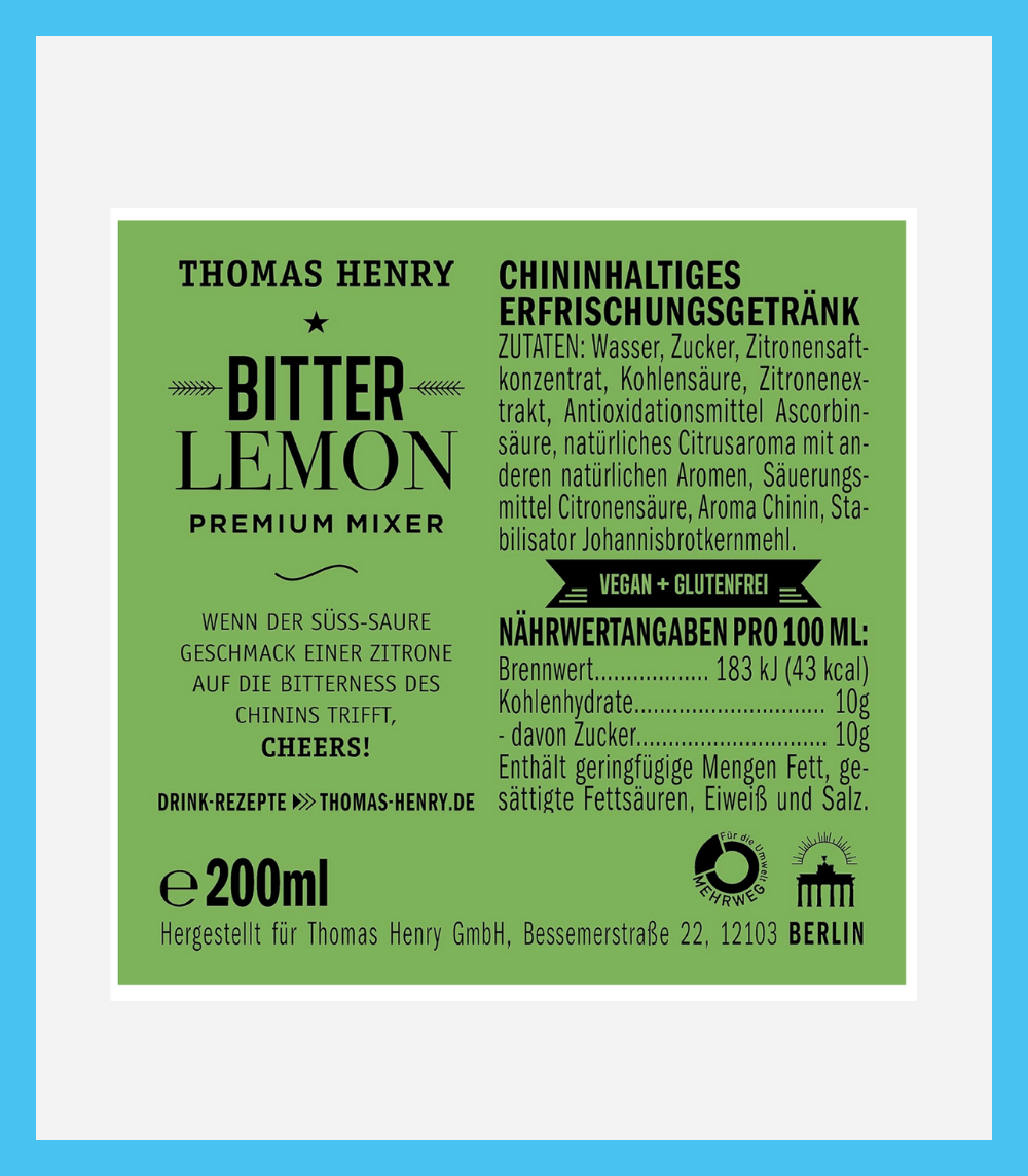 AMALFI BREEZER BUNDLE | UNDONE NO. 7 & 6x THOMAS HENRY BITTER LEMON