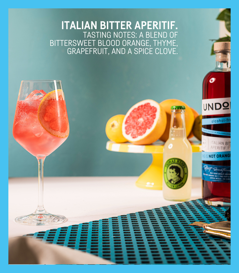 AMALFI BREEZER BUNDLE | UNDONE NO. 7 & 6x THOMAS HENRY BITTER LEMON