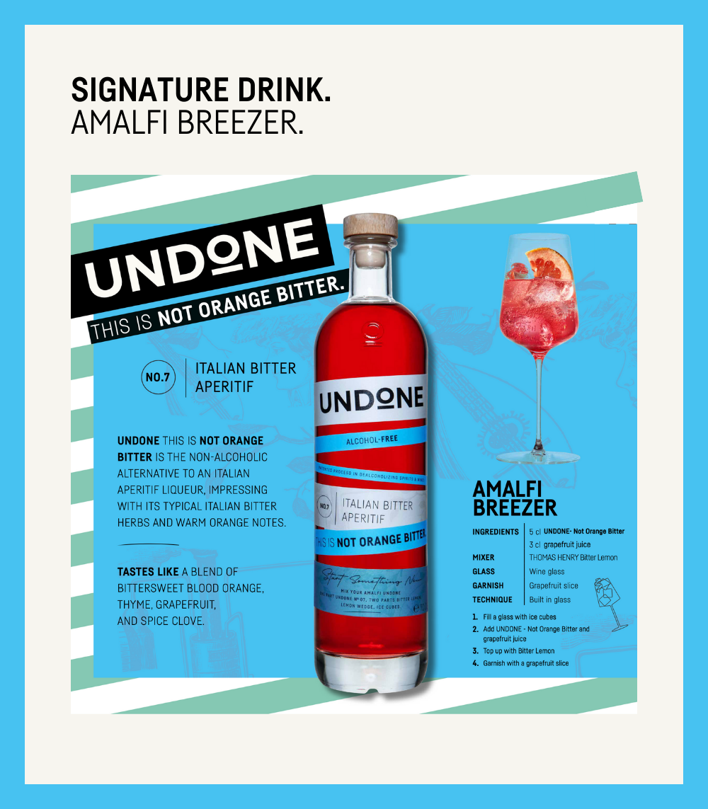 AMALFI BREEZER BUNDLE | UNDONE NO. 7 & 6x THOMAS HENRY BITTER LEMON