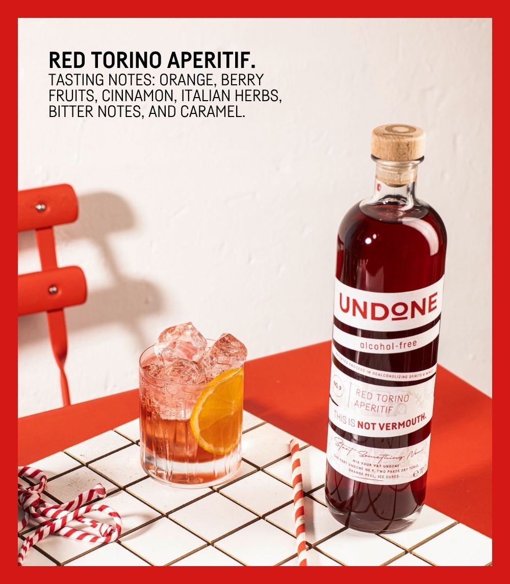 UNDONE NO. 9 RED TORINO APERITIF | NOT VERMOUTH