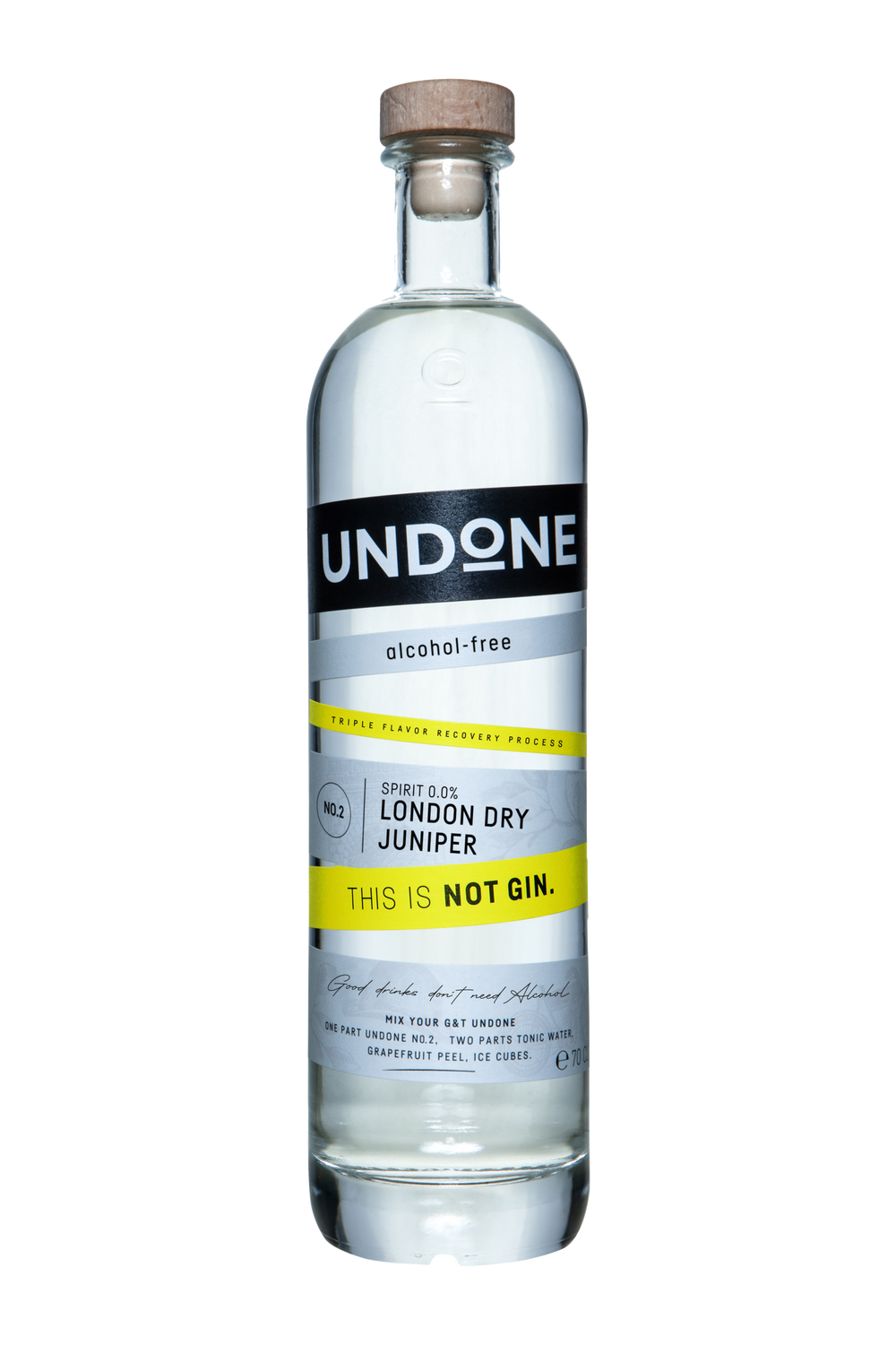 UNDONE NO. 2 LONDON DRY JUNIPER 0.0 | NOT GIN
