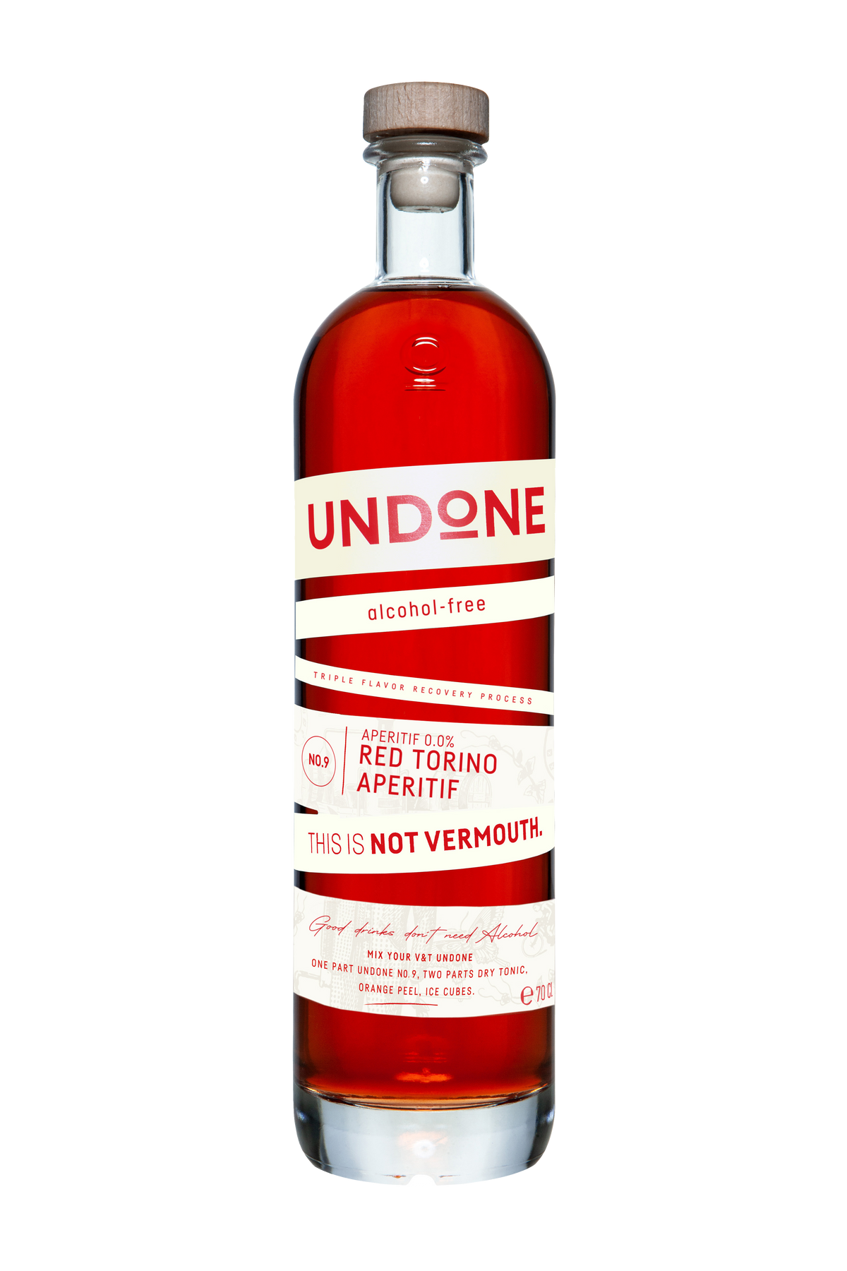 Undonge UNDONE NO. 9 RED TORINO APERITIF 0.0 | NOT VERMOUTH