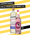 FRENCH WILD BERRY BUNDLE 0.0 | UNDONE NO. 8 & 2x THOMAS HENRY WILD BERRY 0,75l